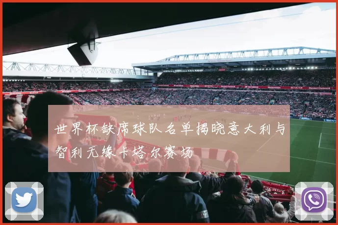 世界杯缺席球队名单揭晓意大利与智利无缘卡塔尔赛场